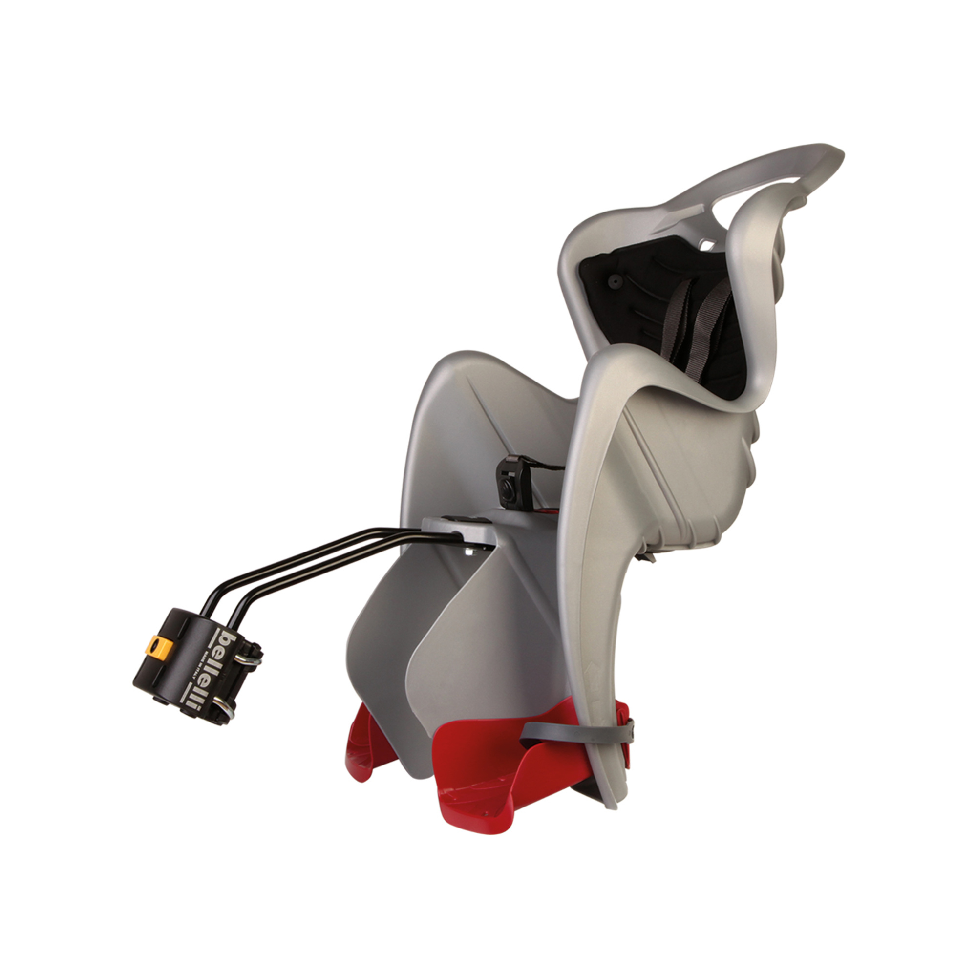 Bellelli Mr Fox Seggiolino Bici Posteriore Silver 22 kg