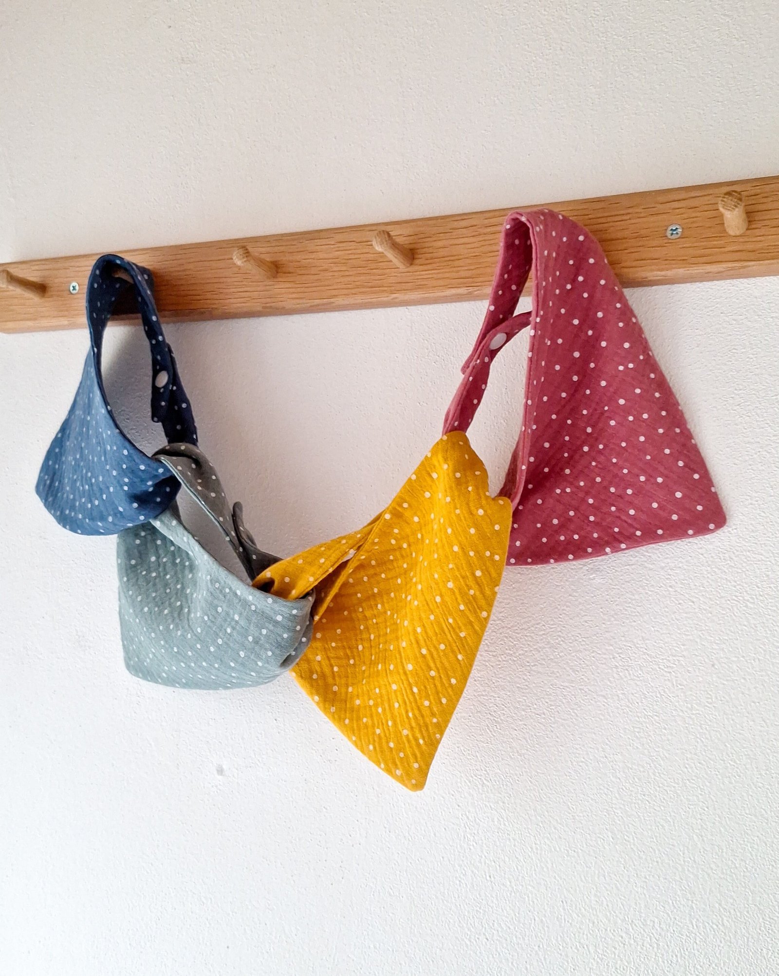 M'Amélie Creations Bavaglino Triangolare mussola 0-2 anni