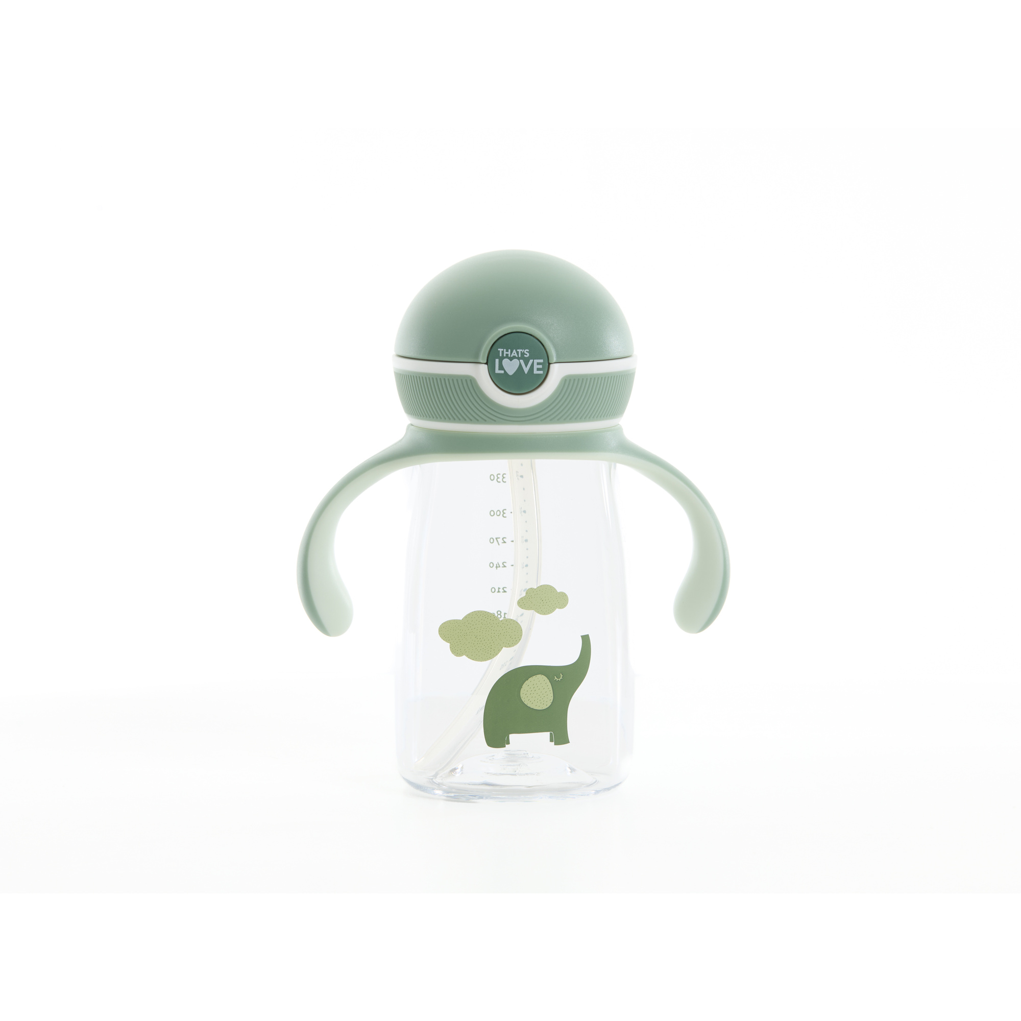 That's Love Elephant tazza cannuccia 360 ml 12m+ tritan