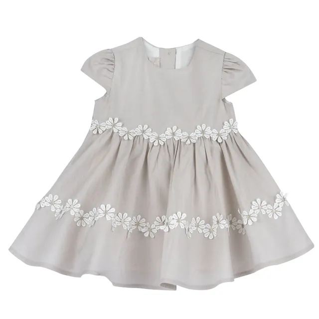 Chicco vestito elegante bambina maniche corte leggero