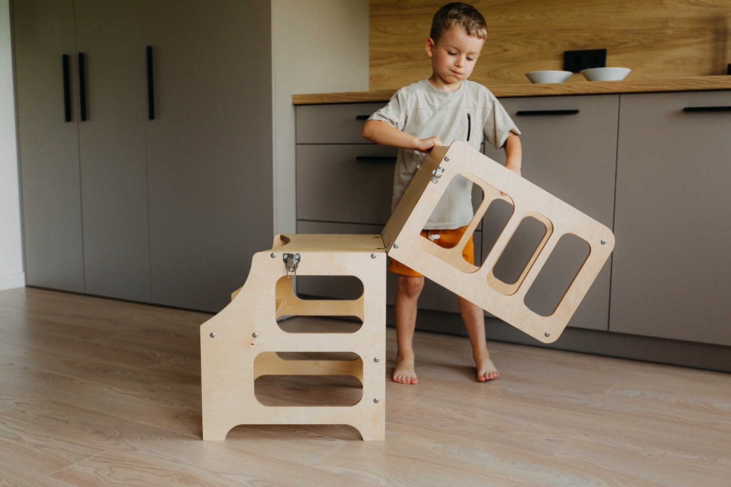 The Dida Torre di apprendimento Montessori legno tavolo sedia
