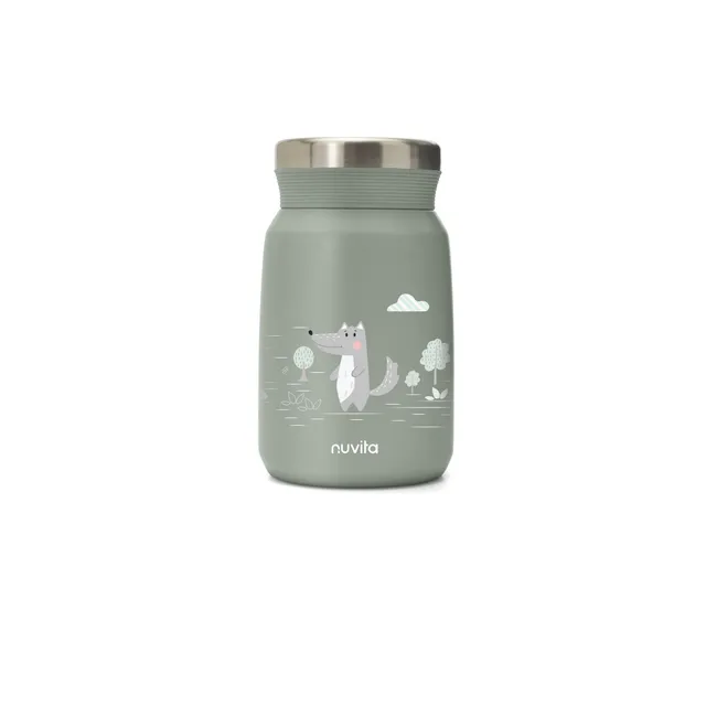 Nuvita 4472 Contenitore Termico 500 ml Sage Green