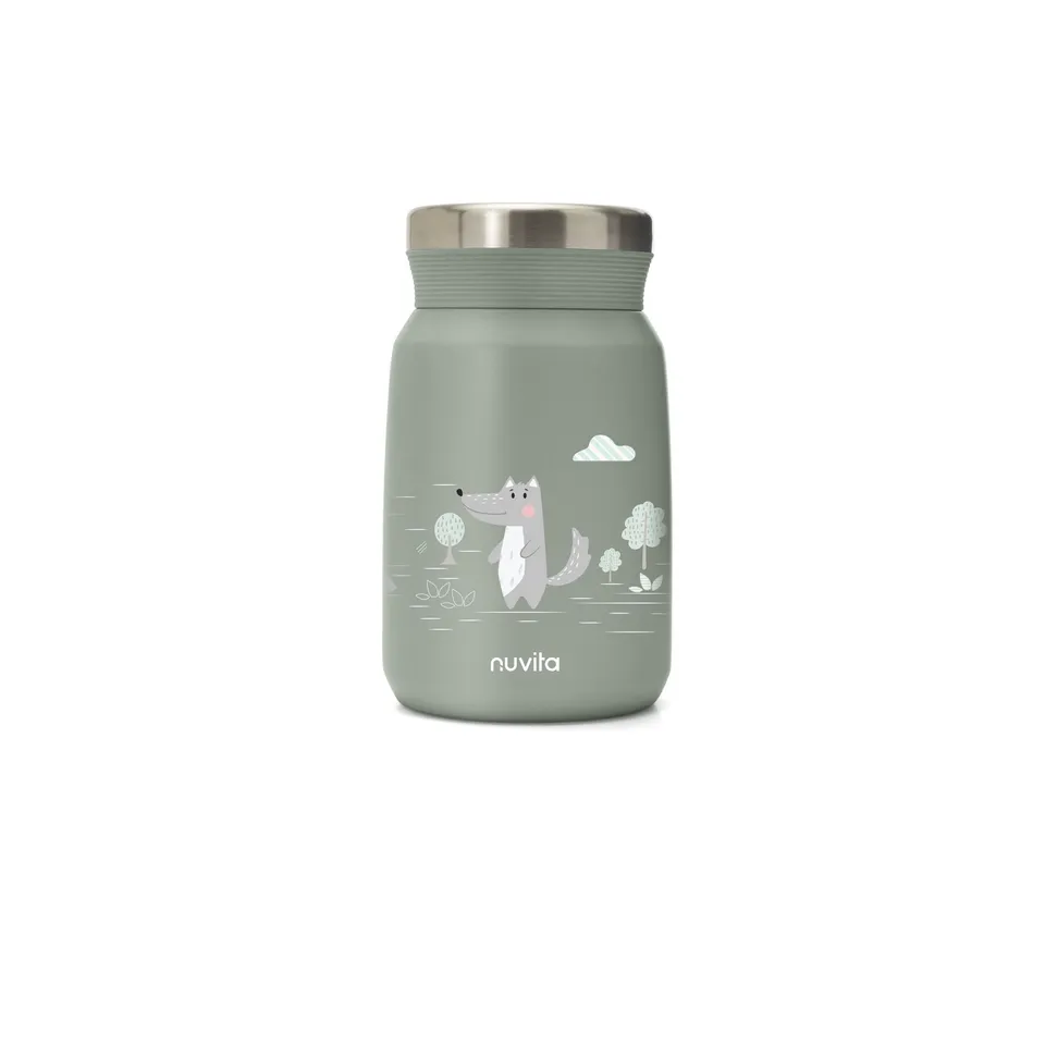 Nuvita 4472 Contenitore Termico 500 ml Sage Green