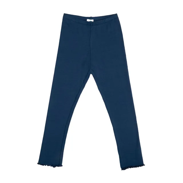 Legging Stretch Bimba Blu Costina Casual Morbido