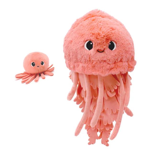 Les Déglingos Ptipotos Lilou Medusa peluche mamma bebè