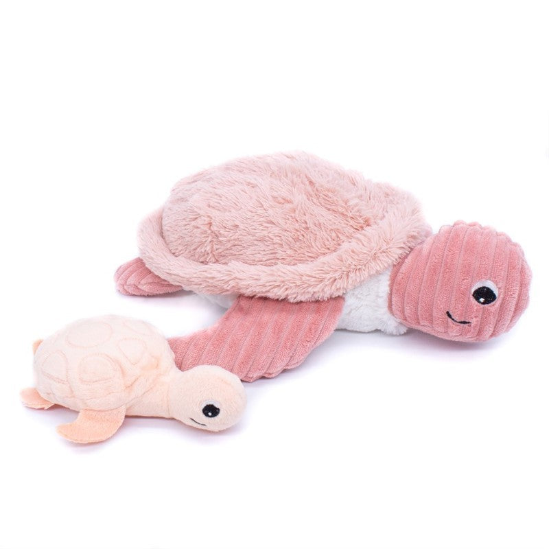 Les Deglingos Ptipotos Sauvenou Tartaruga Peluche Rosa 29 cm