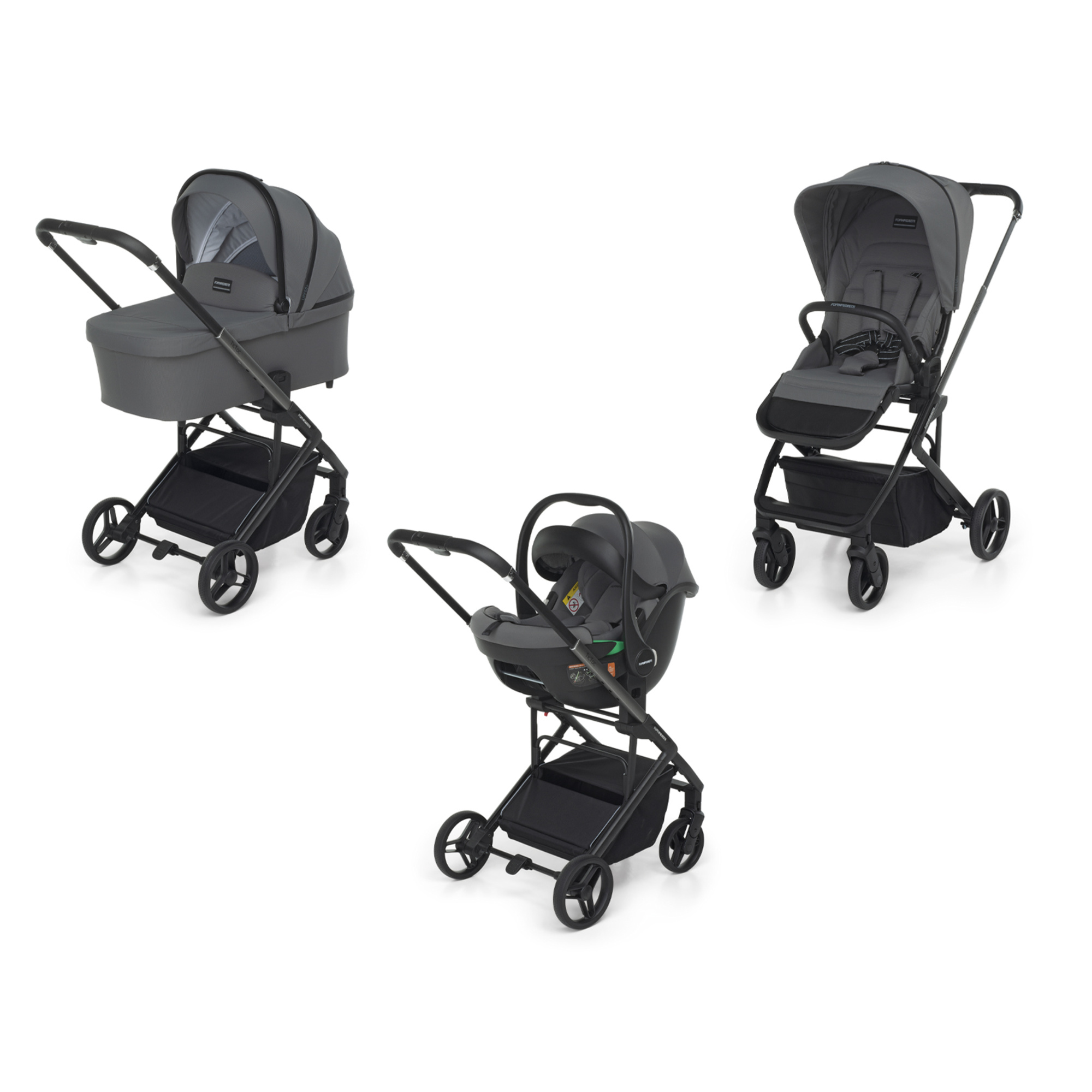 Toys Center Baby Tic Toc i-Size travel system stone trio