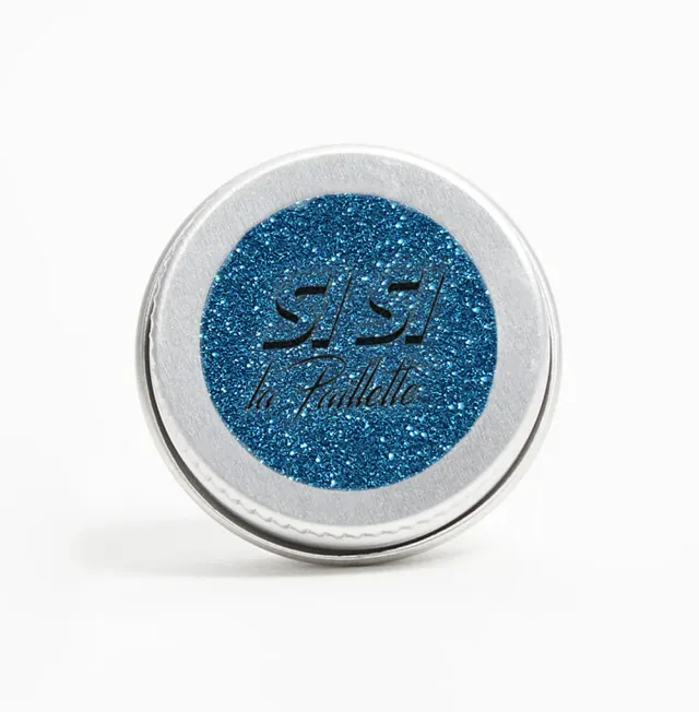 Si Si La Paillette Sparkle Bleu Nuit glitter viso fini