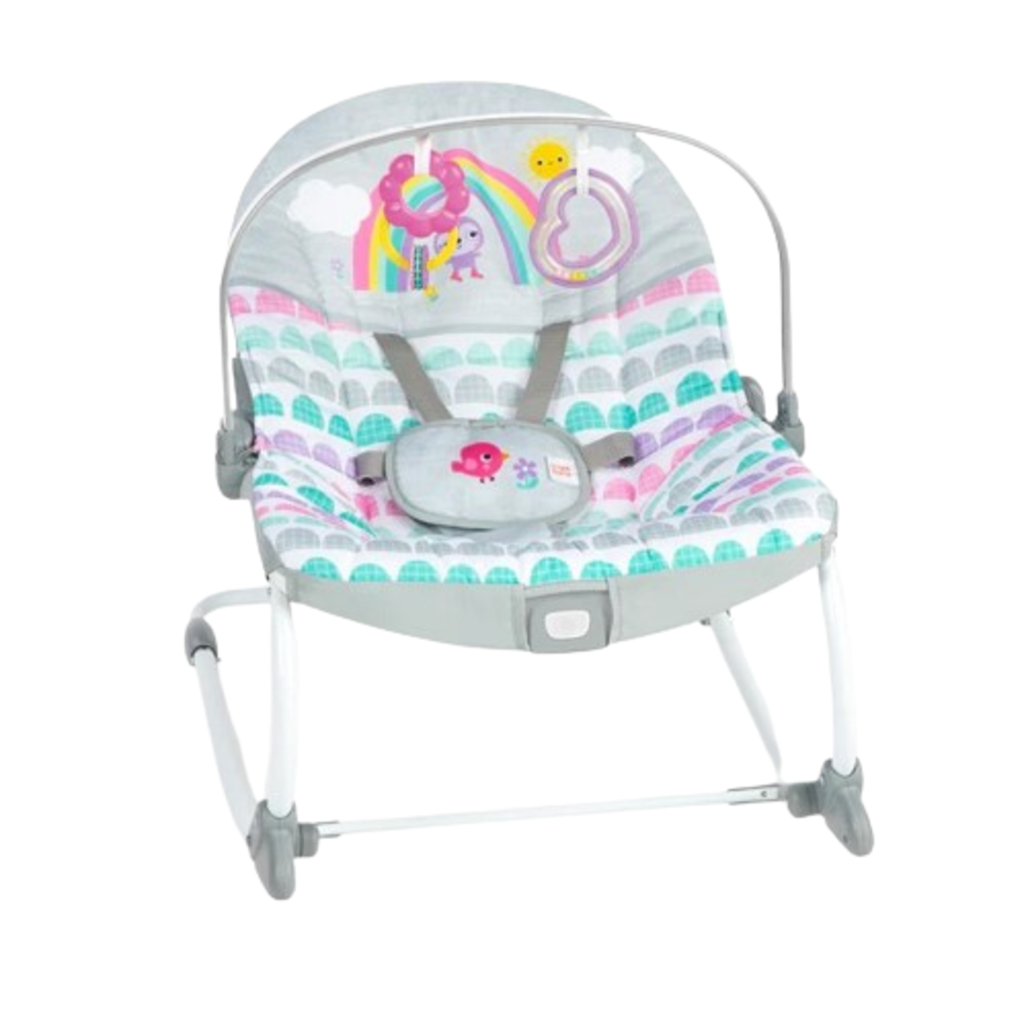 Bright Starts Rosy Rainbow sdraietta dondolo vibrante