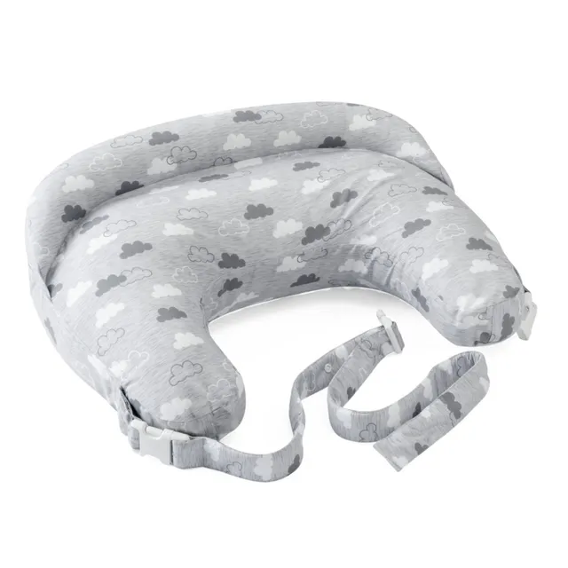 Boppy Deluxe cuscino allattamento clouds cintura