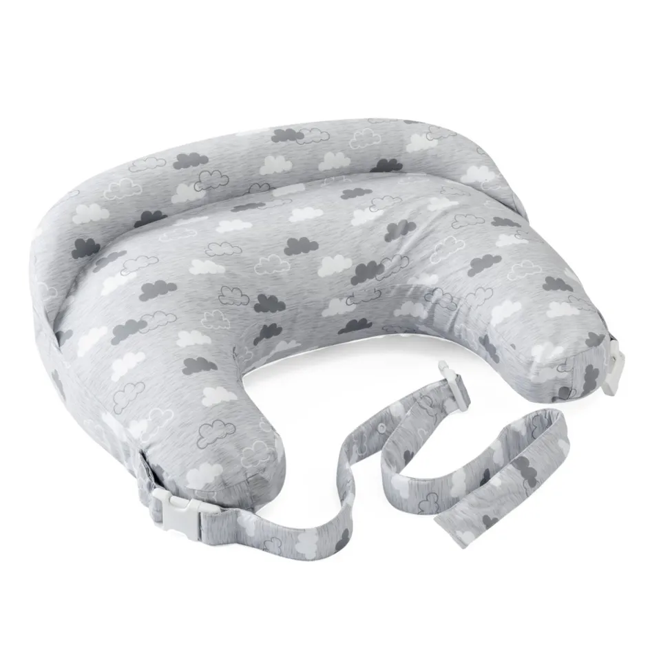 Boppy Deluxe cuscino allattamento clouds cintura