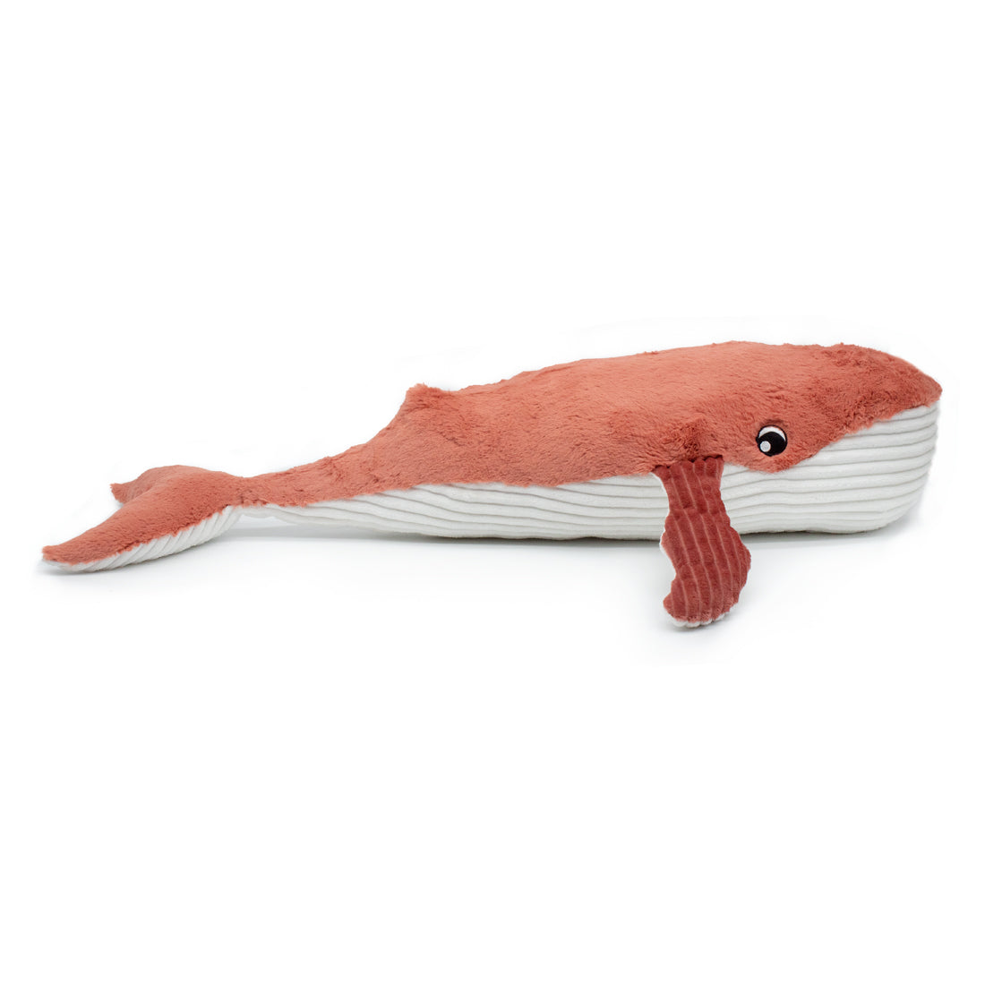Les Deglingos Ptipotos Gravillou Peluche Balena Mamma Bebè Terracotta