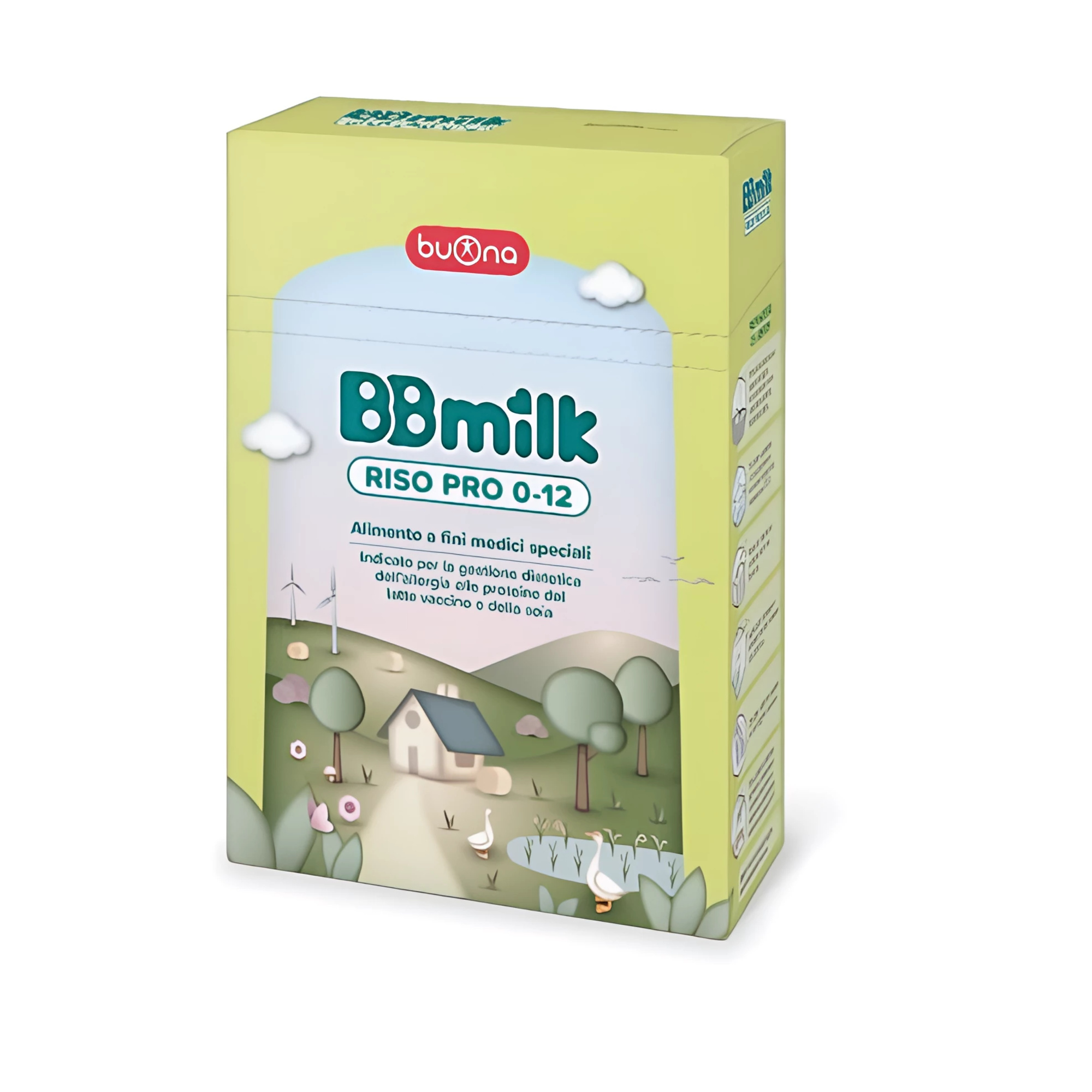 BBmilk Riso Pro 0-12 latte in polvere 400 g riso idrolizzato