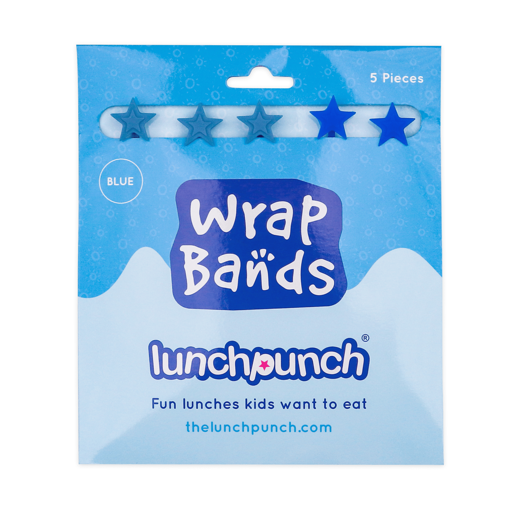 The Dida Wrap Lunchpunch Fasce Silicone Blu