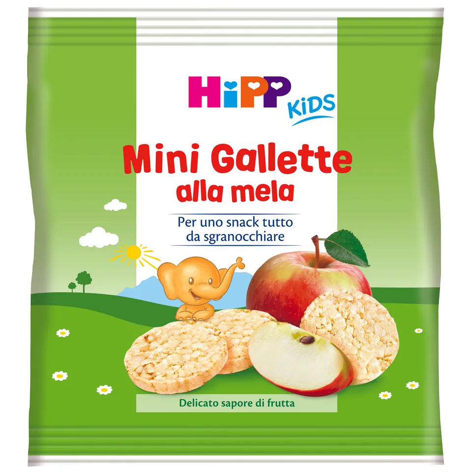 Hipp Mini Gallette di riso alla mela 30 g