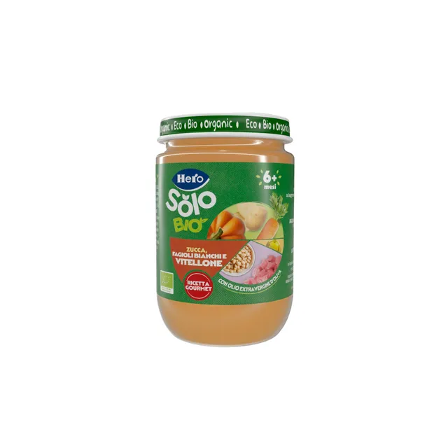 Hero Solo omogeneizzato verdure vitellone 190 g bio