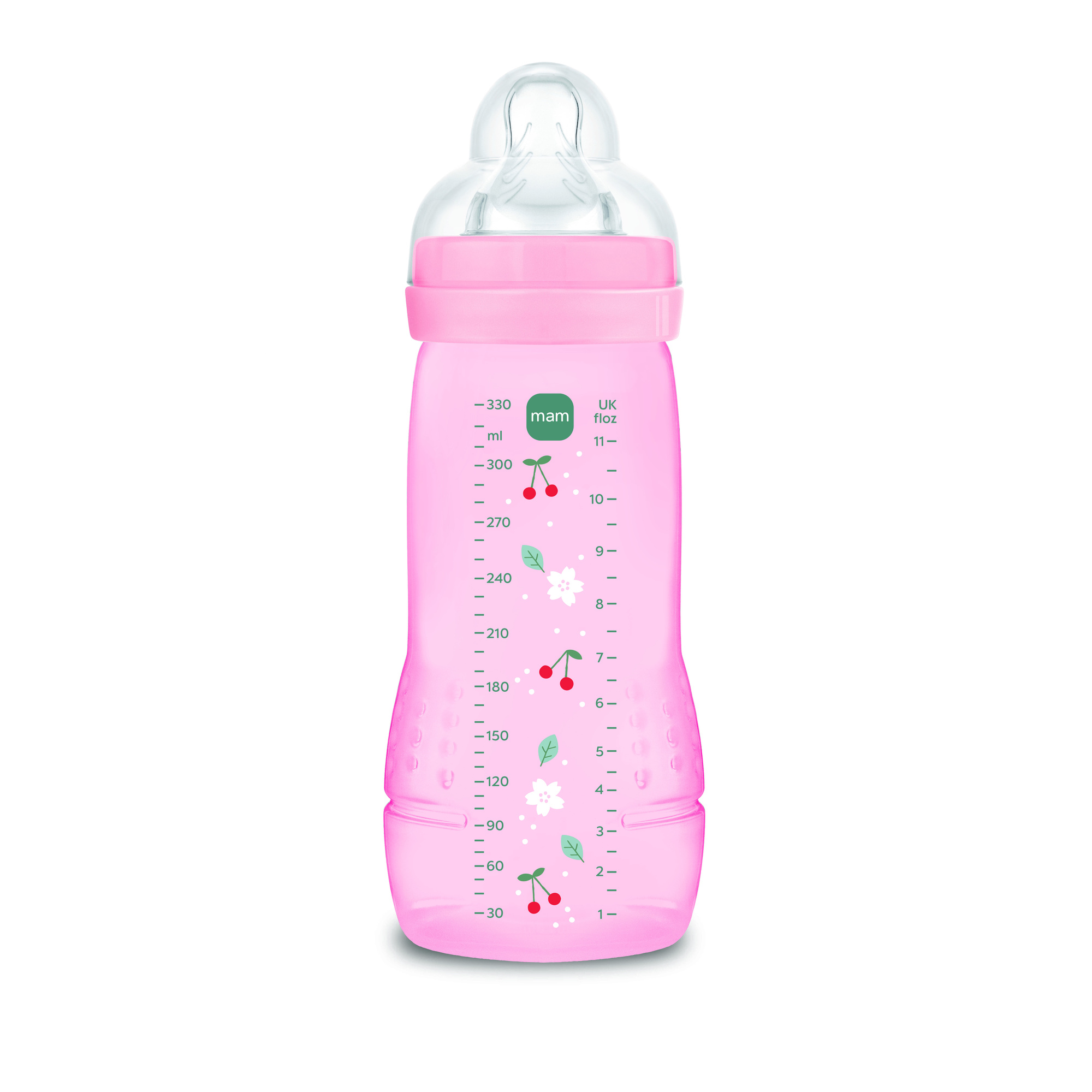 MAM Easy Active biberon 330 ml rosa 4+ mesi