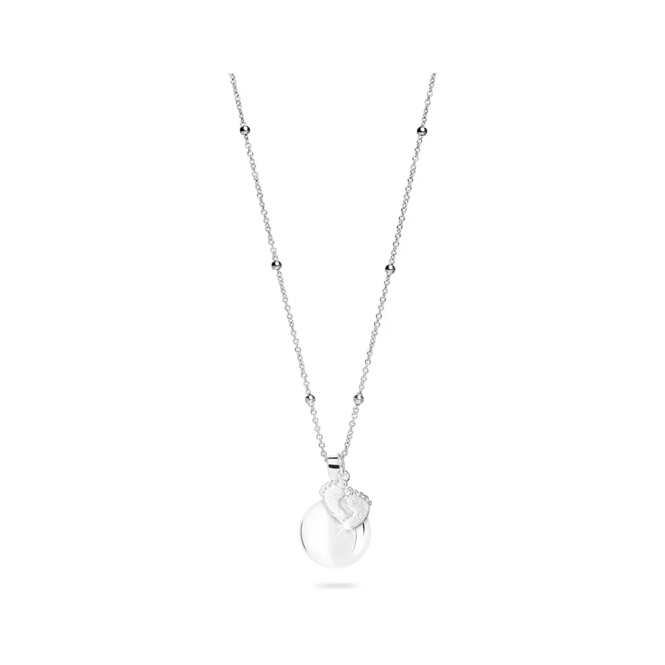 Mamijux Chiama Angeli Ciondolo Piedini Argentati 20 mm