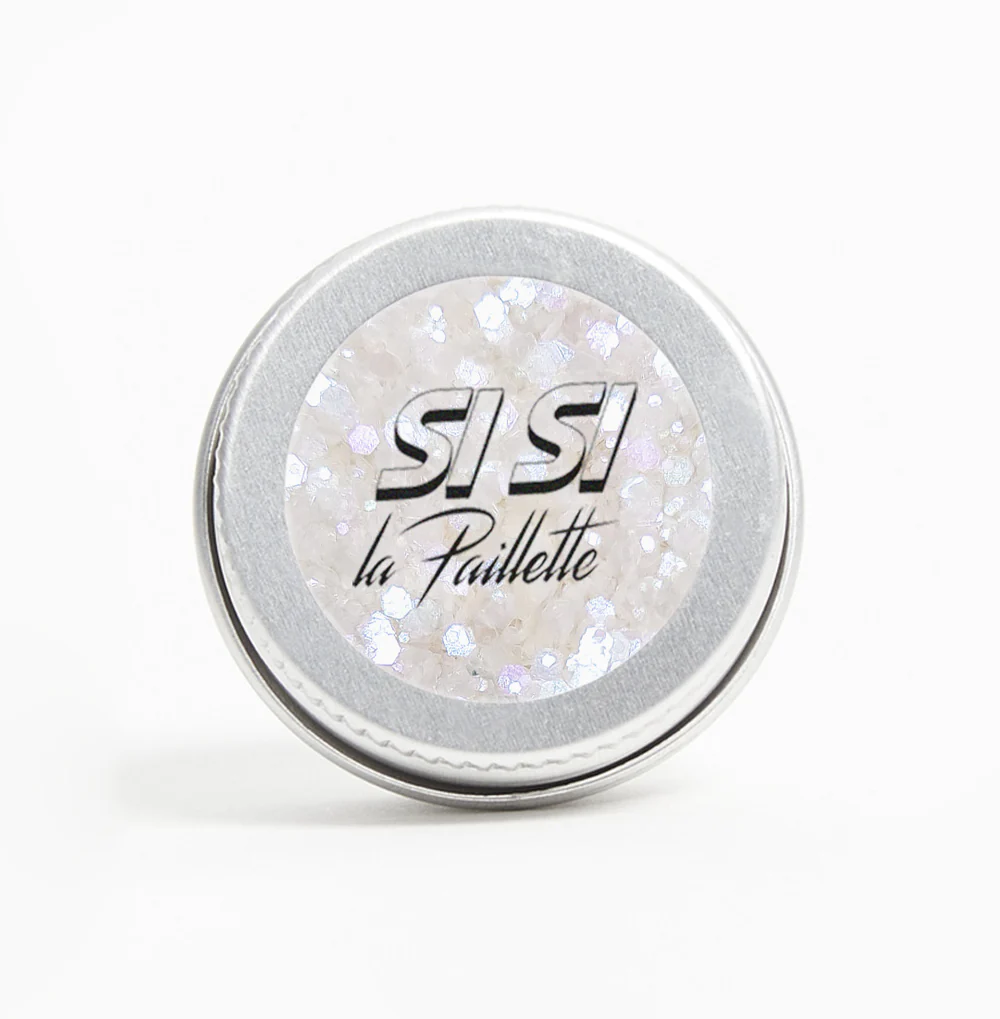 Si Si La Paillette Pure Nuit Blanche glitter viso biodegradabile