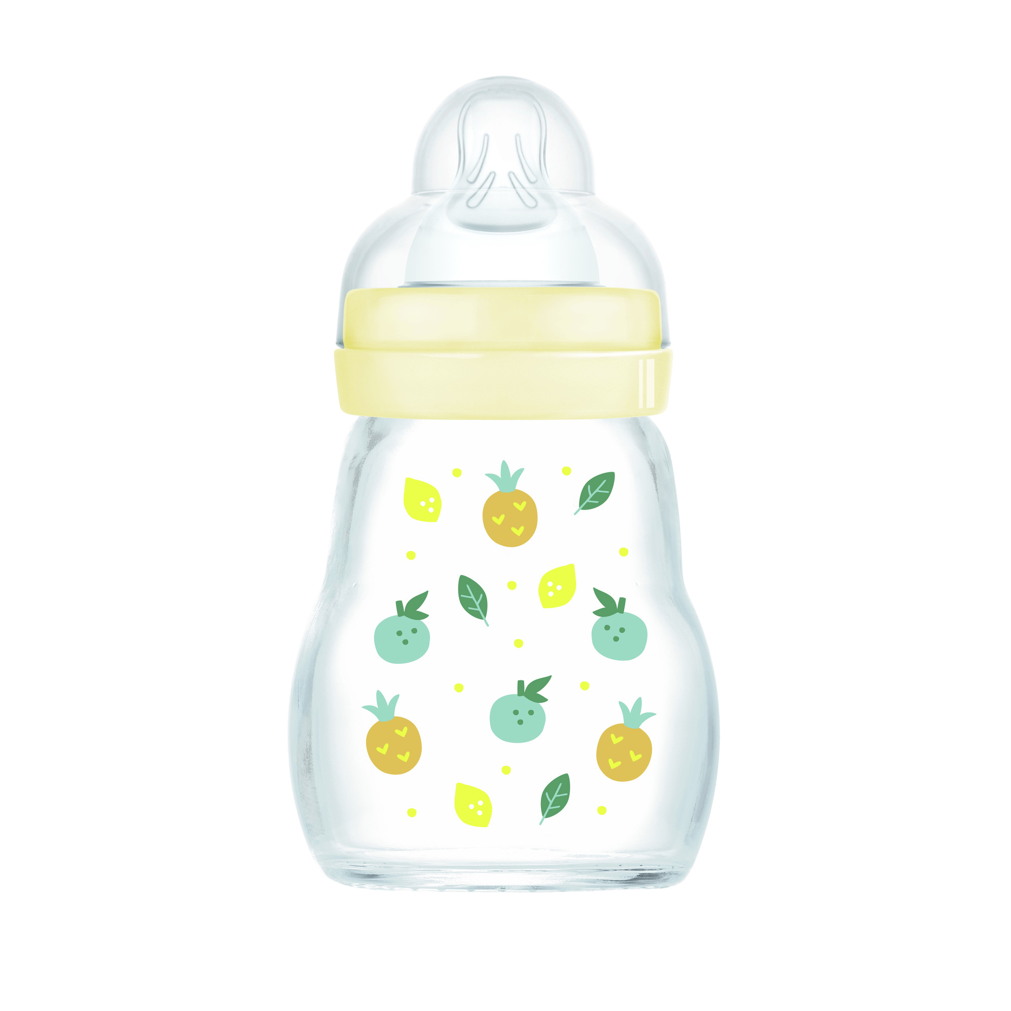 MAM Feel Good biberon vetro 170 ml neutro silicone
