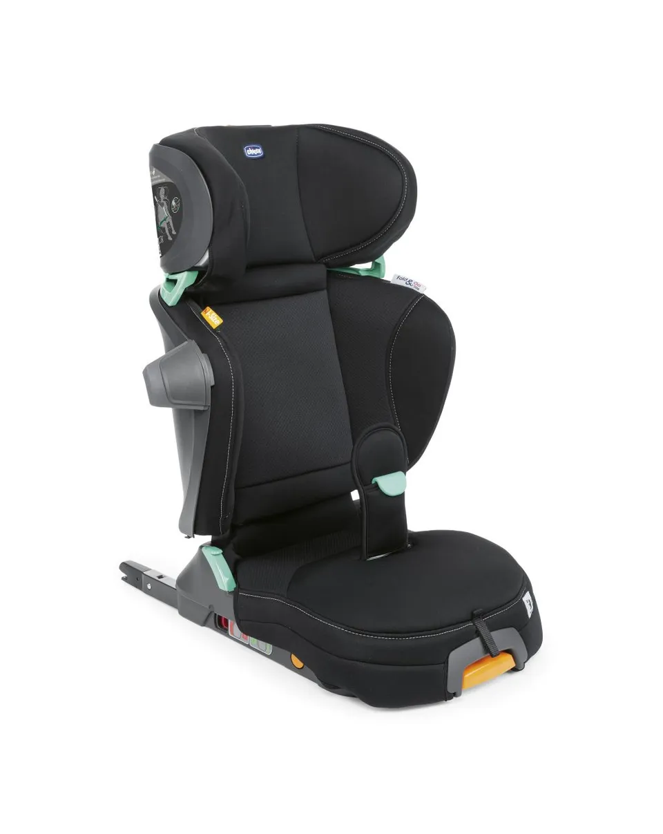 Chicco Fold & Go i-Size seggiolino auto Black 100-150 cm