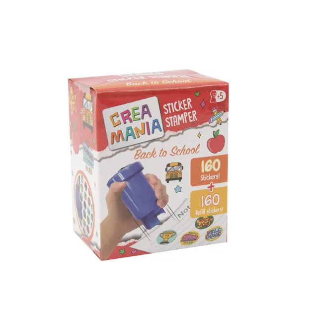 Crea Mania Sticker Stamper timbri sticker 3 anni