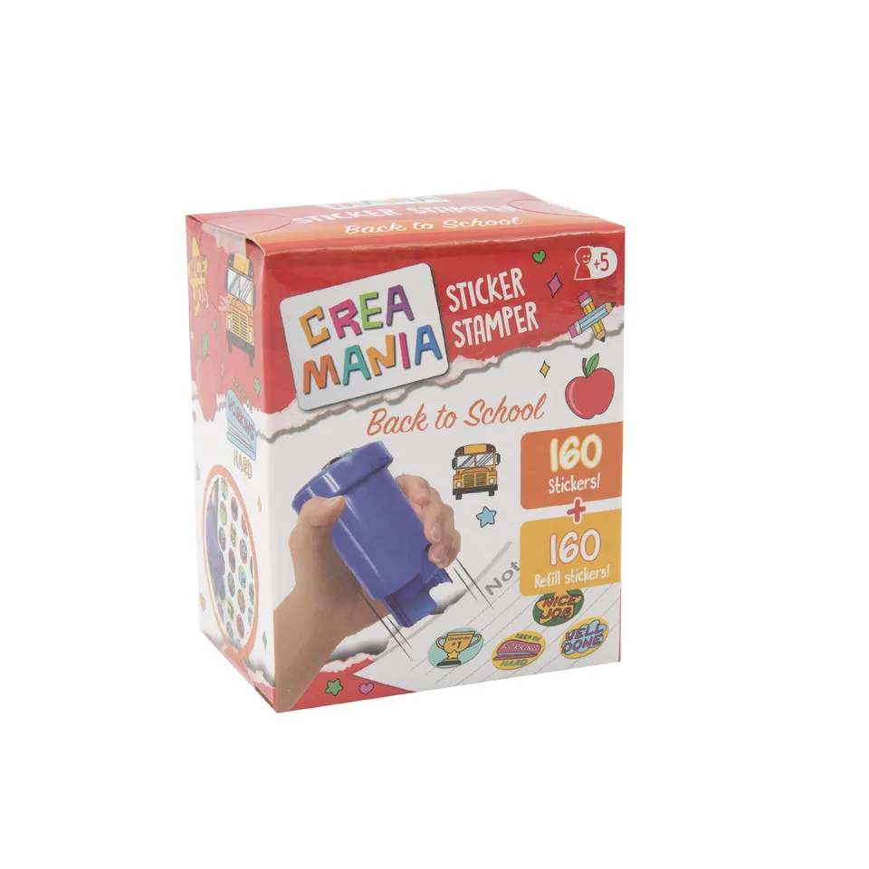 Crea Mania Sticker Stamper timbri sticker 3 anni