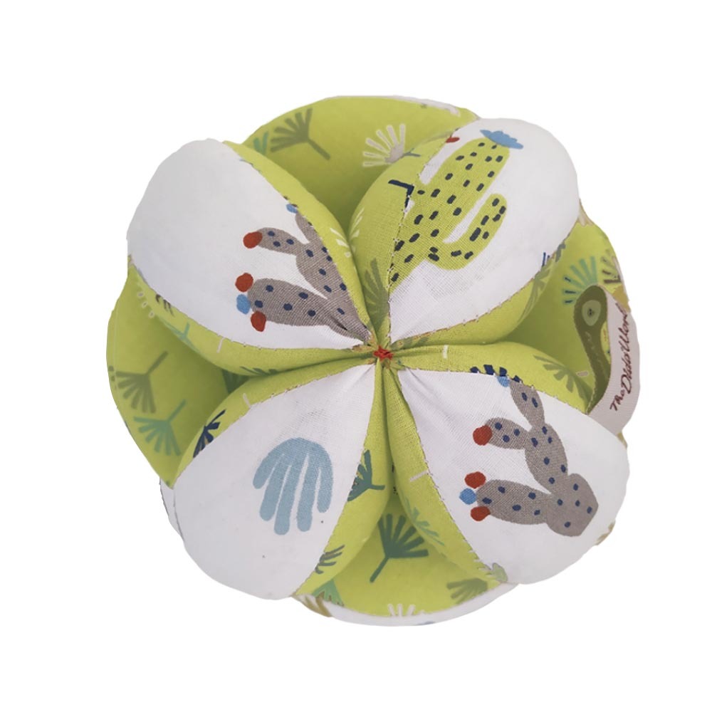 The Dida Palla Montessori Cactus palla cotone con sonaglio