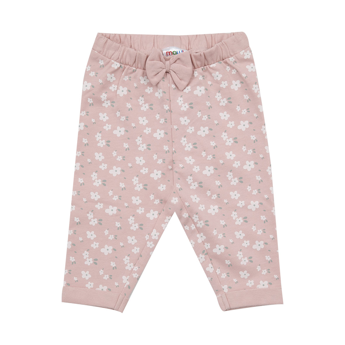 Toys Center Baby pantalone felpato bimba rosa fiori