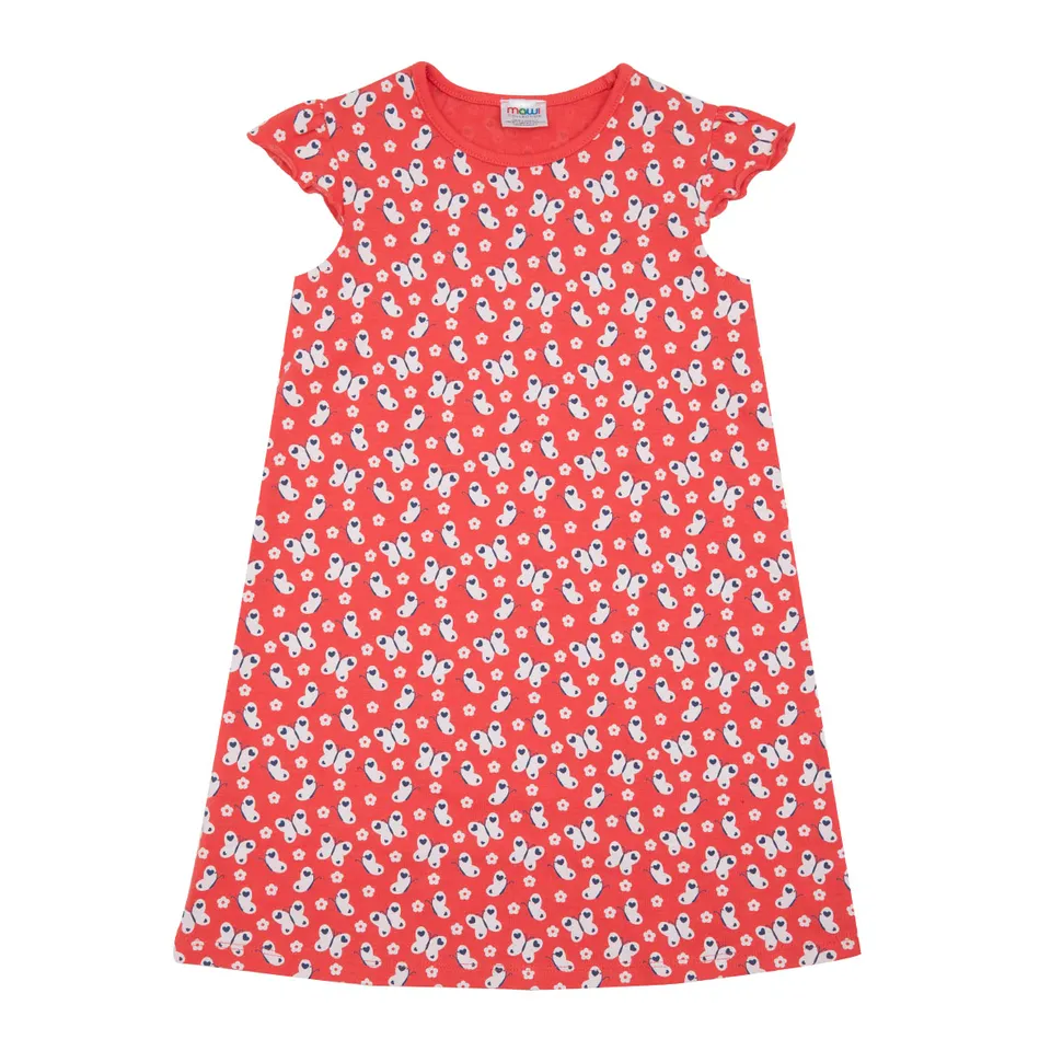 Toys Center Baby vestito bambina jersey corallo farfalle estivo