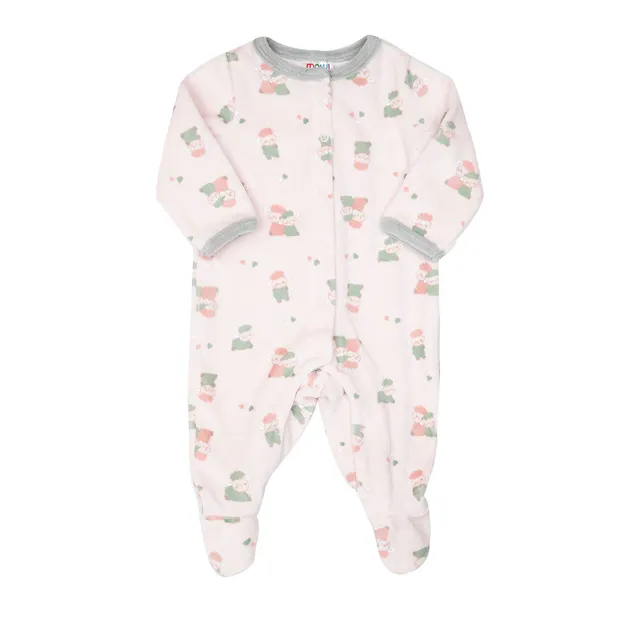 Toys Center Baby Tutina Neonata Rosa Pecorelle con Piedini