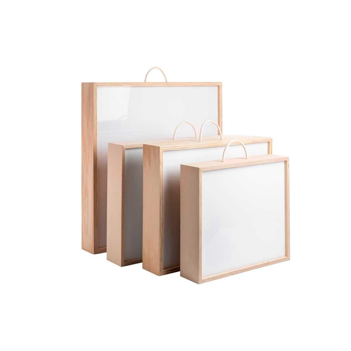 The Dida Montessori Tavolo Luminoso Legno con Telecomando