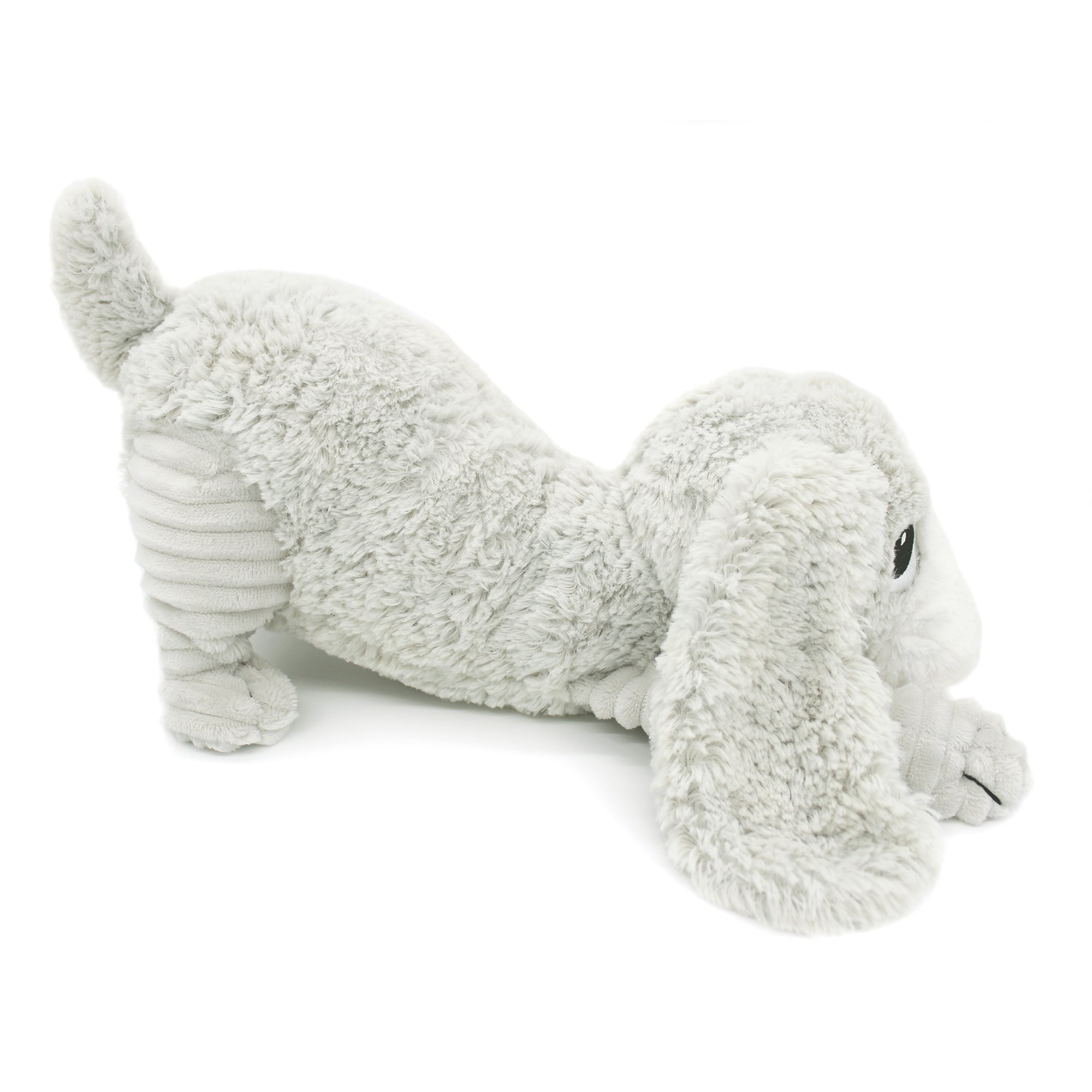 Les Déglingos Ptipotos Toutou Peluche Cane Mamma Grigio