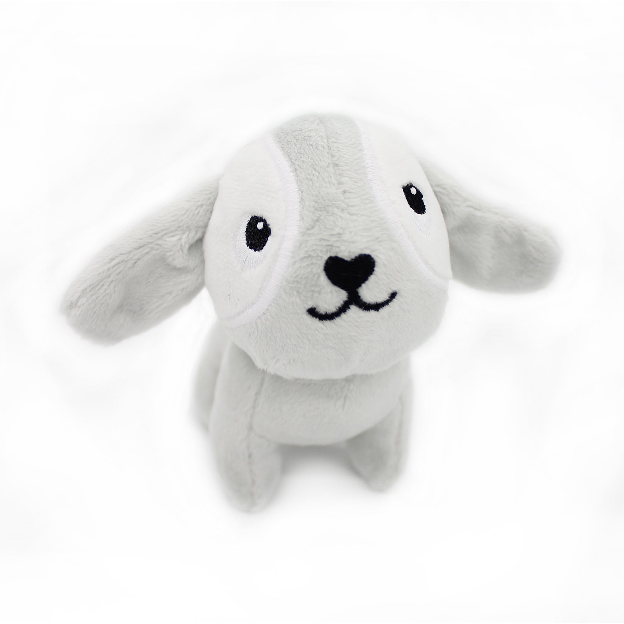 Les Déglingos Ptipotos Toutou Peluche Cane Mamma Grigio