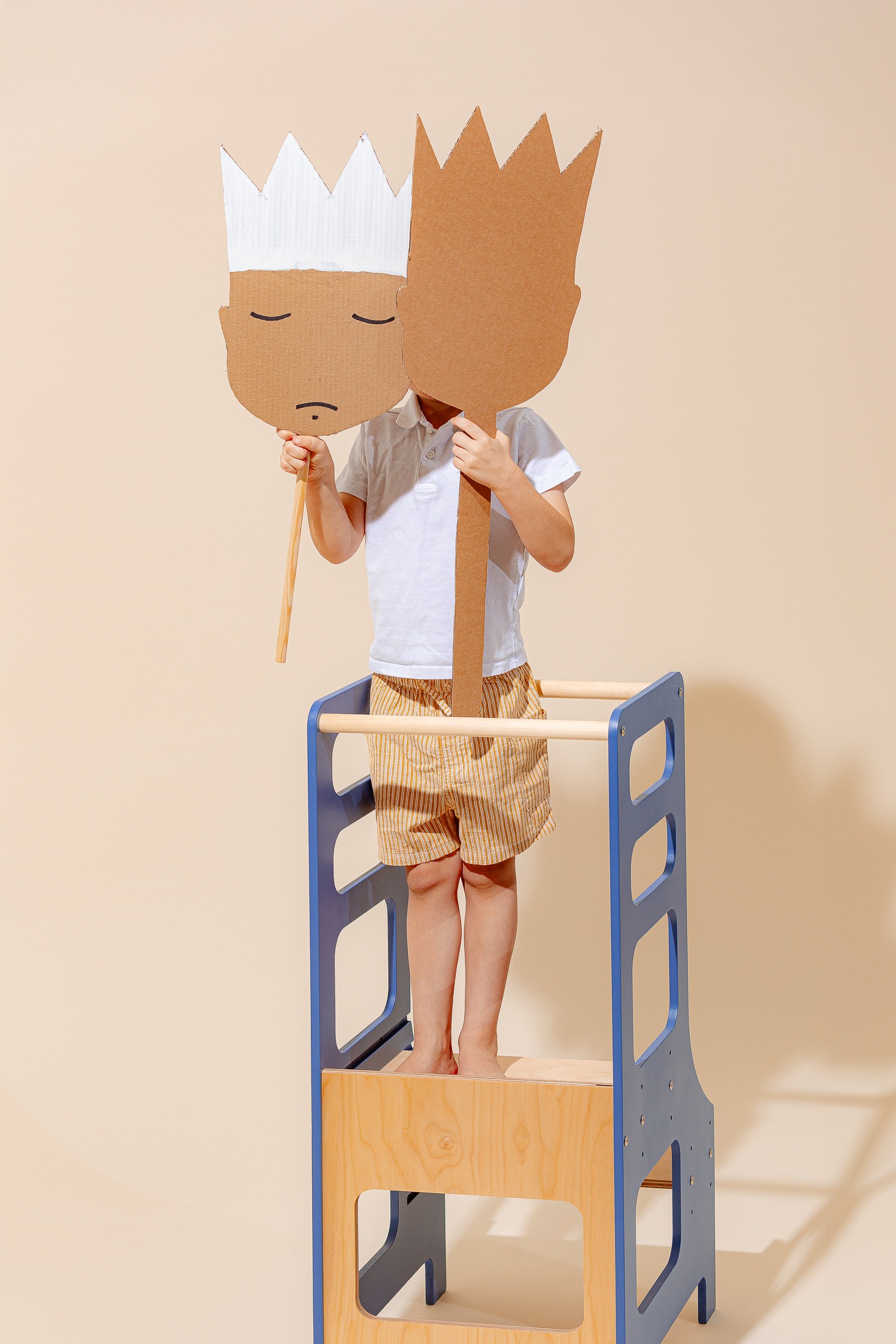 The Dida Montessori Torre di Apprendimento Legno Regolabile