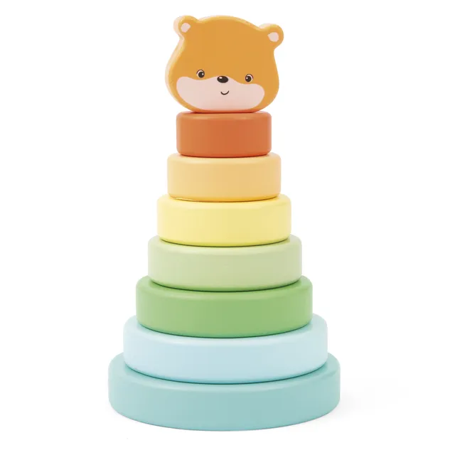 Toys Center Baby Torre Arcobaleno Impilabile 6 anelli
