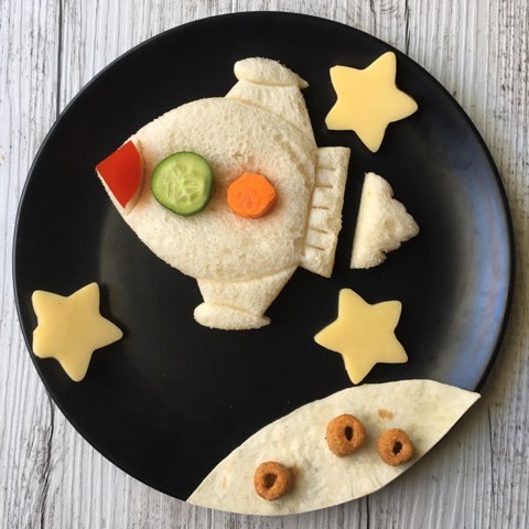 Lunch Punch Spazio Formine sandwich bambini
