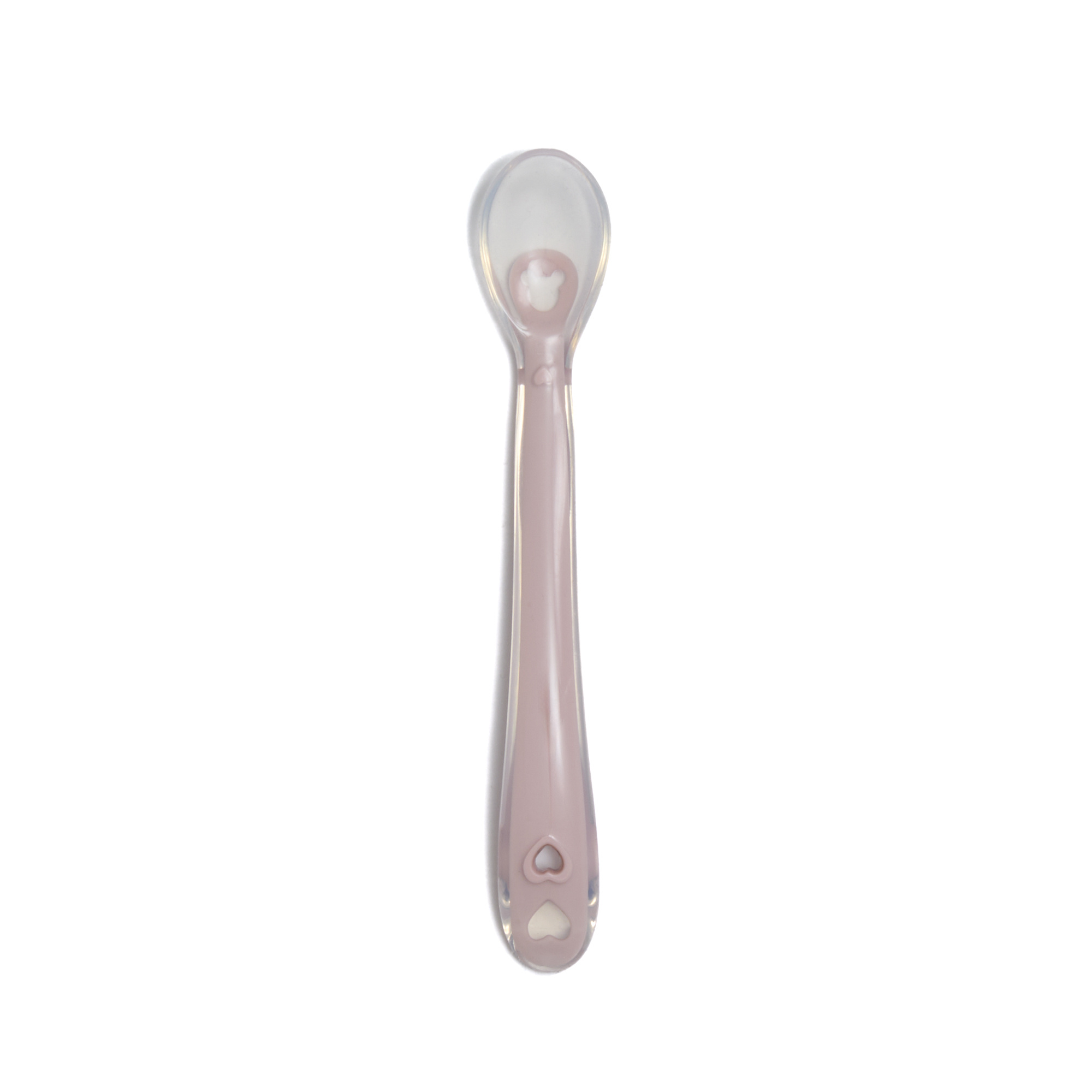 That's Love cucchiaio silicone rosa 6m+
