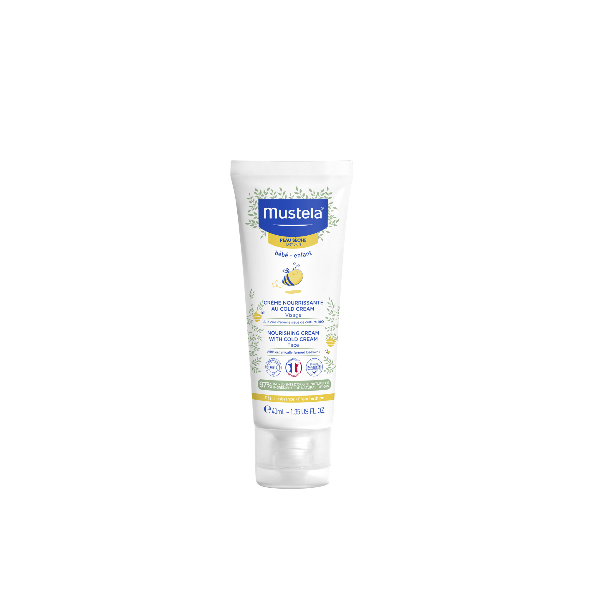 Mustela Cold Cream Crema Viso Nutriente Pelle Secca