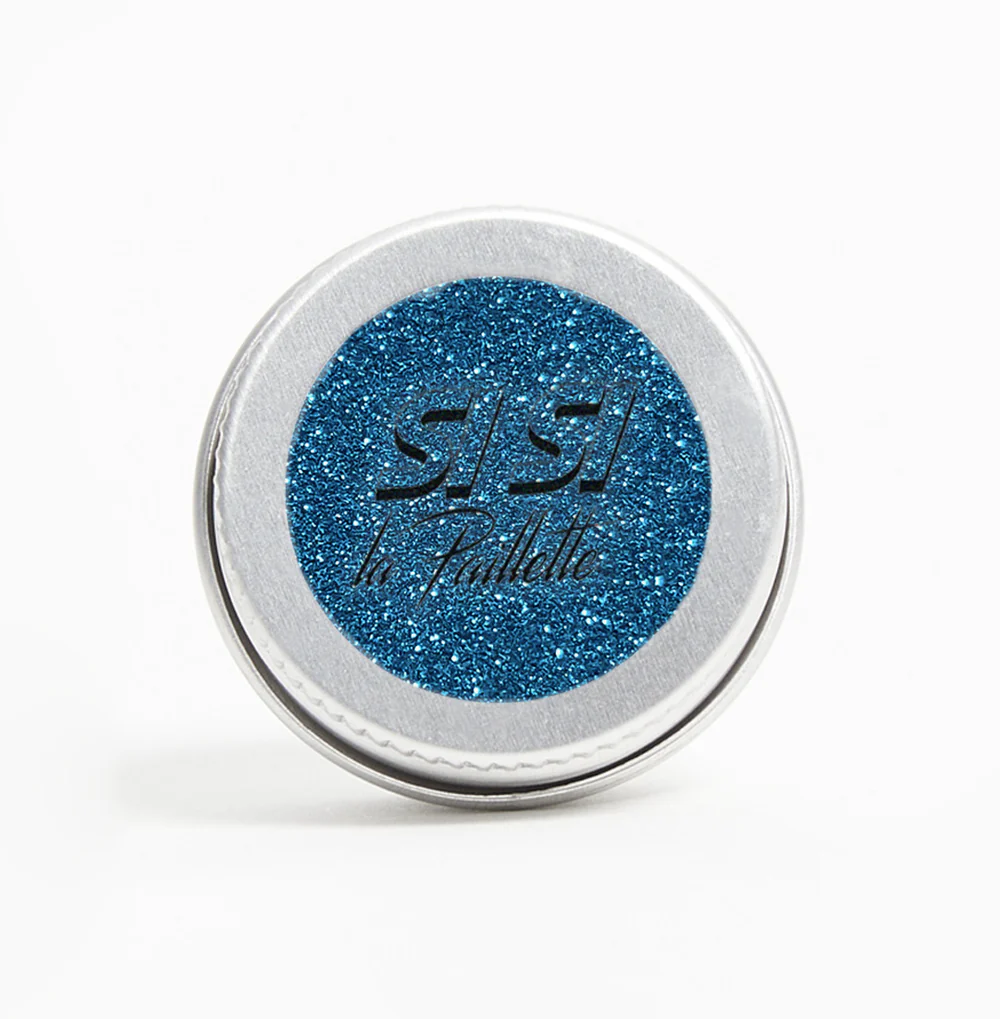 Si Si La Paillette Sparkle Bleu Nuit glitter viso fini