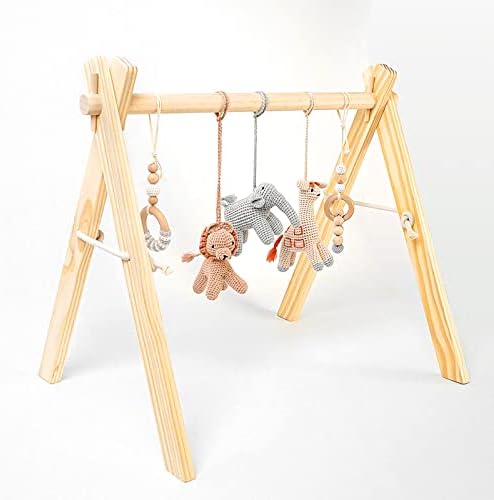 Piccoli Toys Africa palestrina neonato cotone e legno con sonagli