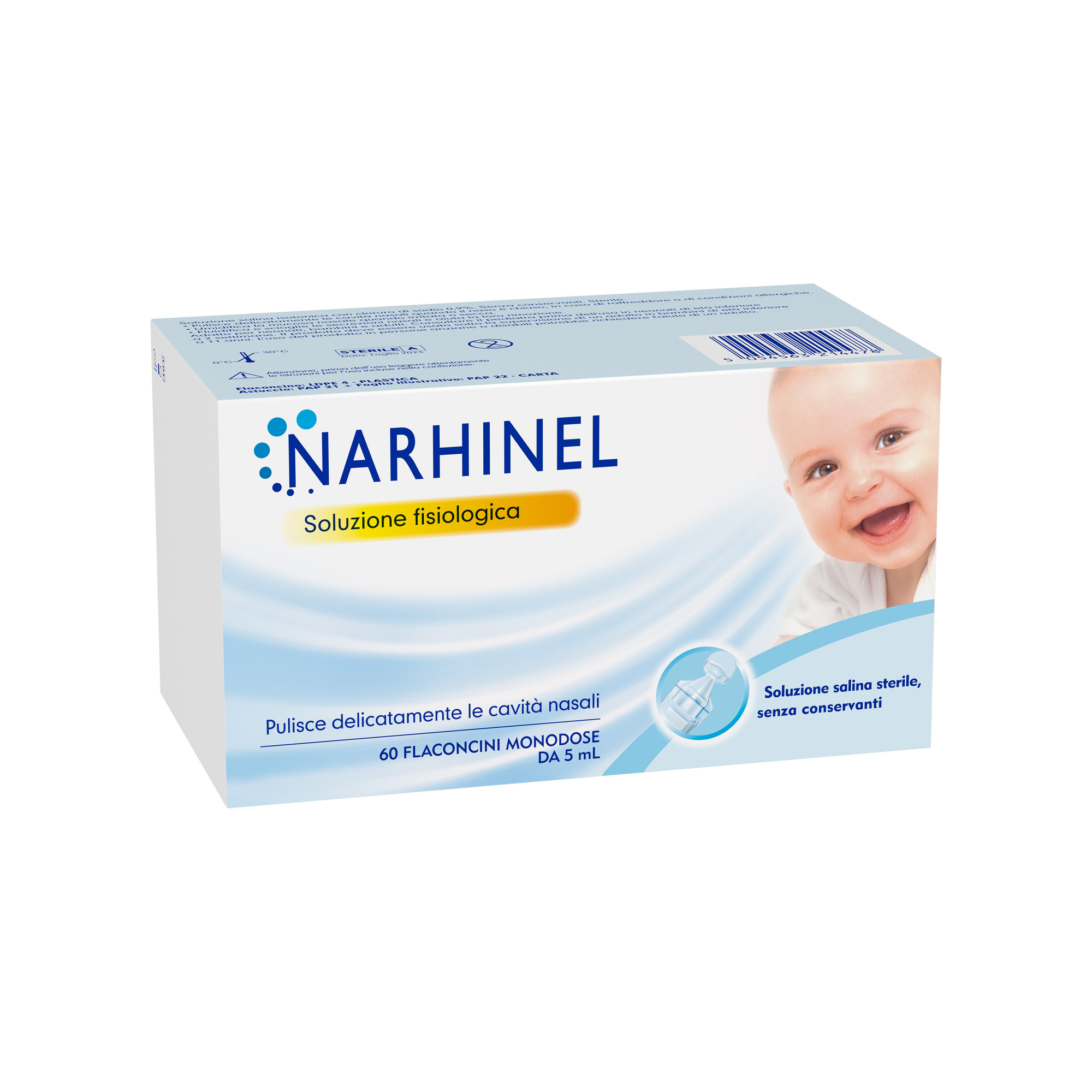 Narhinel Soluzione Fisiologica 60 Flaconcini da 5 ml