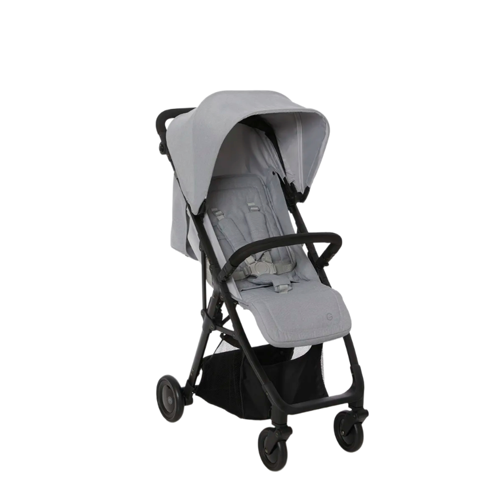 Giordani Manhattan Grey passeggino grigio seduta ampia