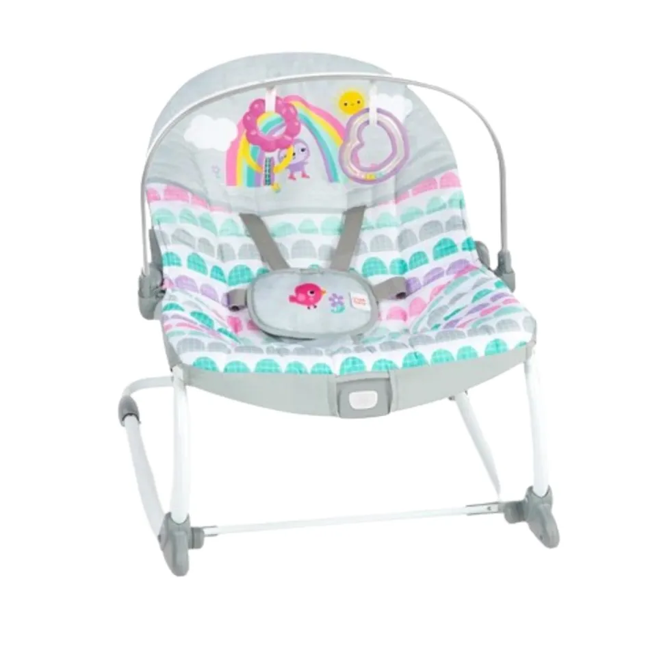 Bright Starts Rosy Rainbow sdraietta dondolo vibrante