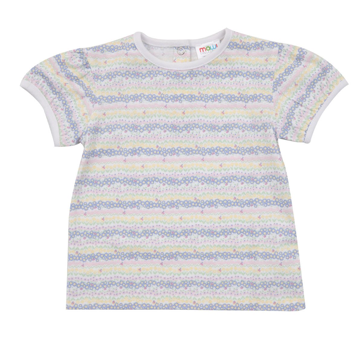 Toys Center Baby T-shirt jersey bimba floreale multicolor