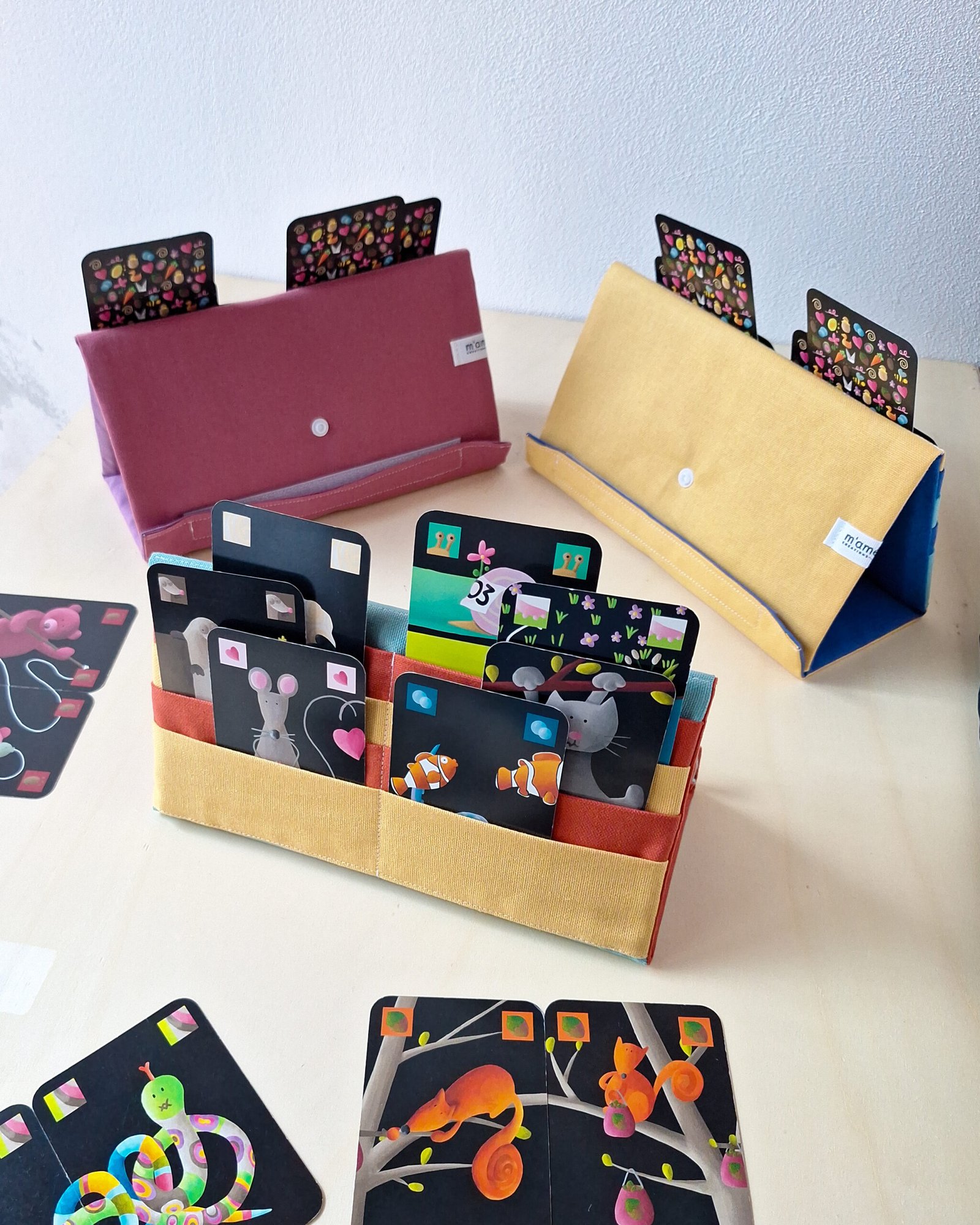 M'Amélie Creations portacarte da gioco bambini pieghevole