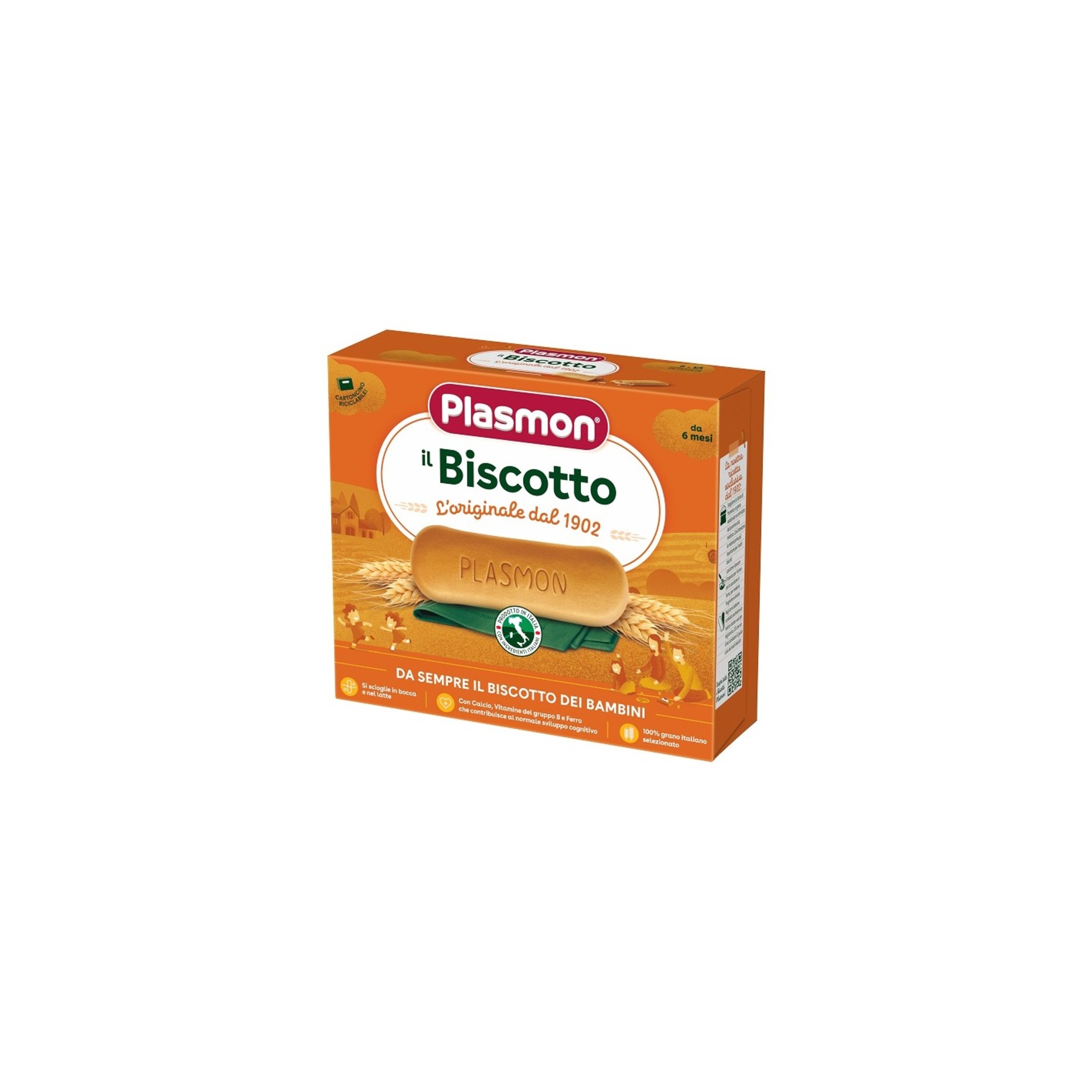 Plasmon Biscotto Classico biscotti 320g con calcio