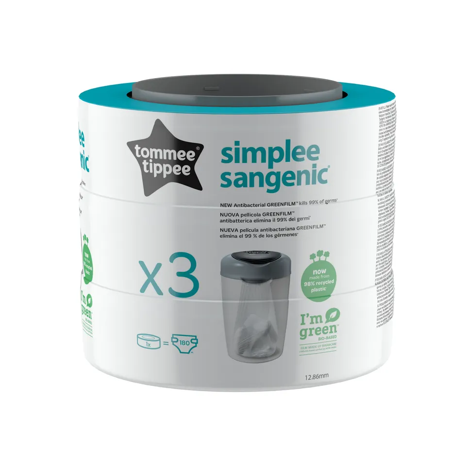 Tommee Tippee Simplee Sangenic ricariche mangiapannolini 3pz