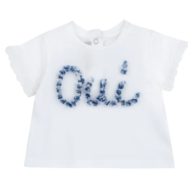 Chicco Maglietta Maniche Corte Bambina in Cotone