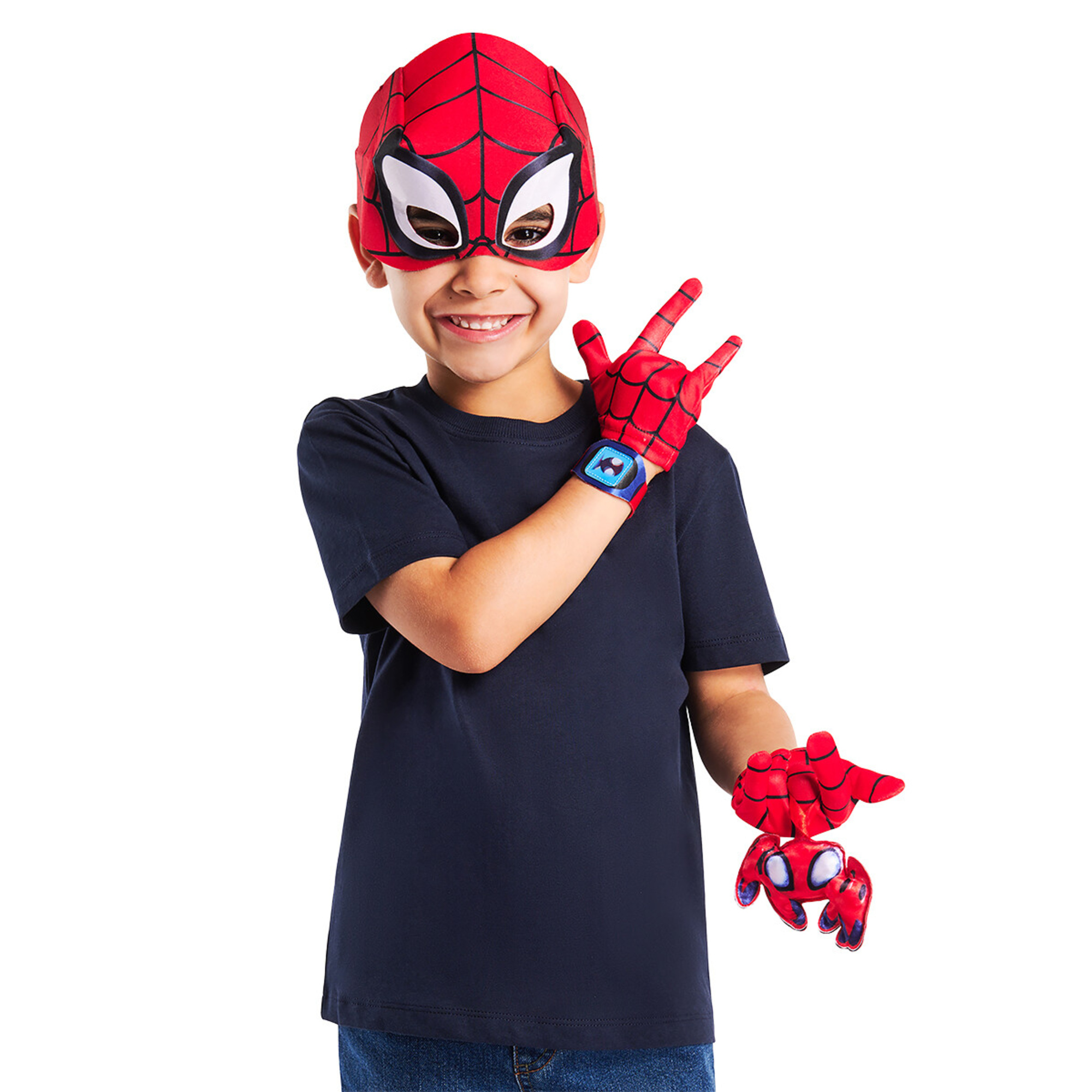 Spidey Fantastici Amici set travestimento maschera guanti